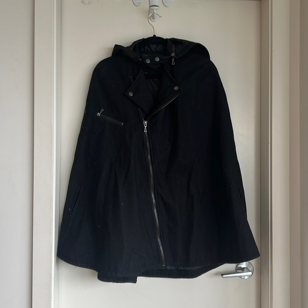 KILL CITY HOODED CAPE